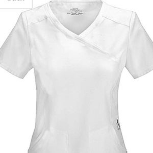 Cherokee iflex Women's V-Neck Knit Panel Scrub Top